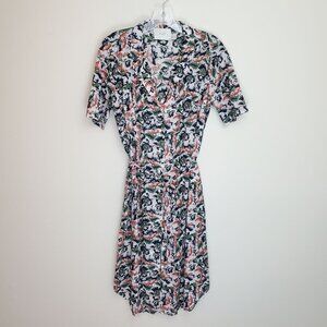 Just Female Carol shirt dress in Wild Flower White